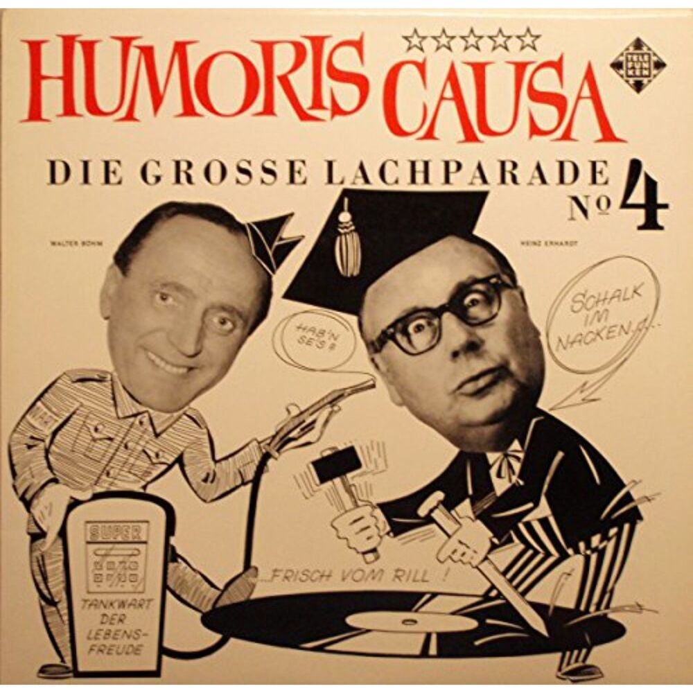 Humoris Causa - Die grosse Lachparade No. 4 SLE 14475-P LP ERHARDT, Heinz Vinyl